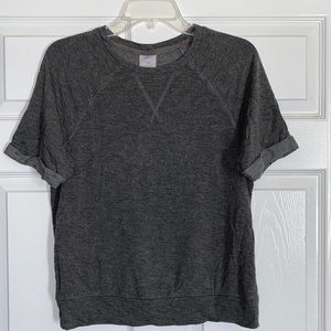 Secret Treasures Grey T-Shirt with Folded Sleeves